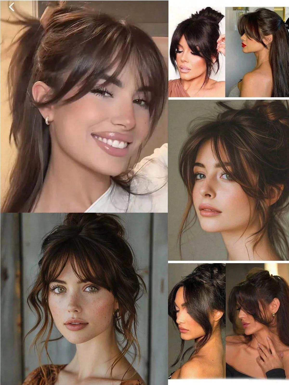 Clip-In French Bangs Hair Extension – Seamless Natural Look