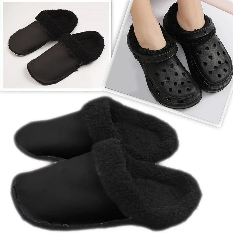Cozy Plush Shoe Liner Covers – Winter Warm Detachable Inserts
