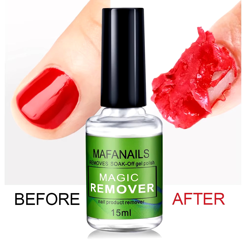 Magic Gel Polish Remover 15Ml – Fast Soak-Off Formula
