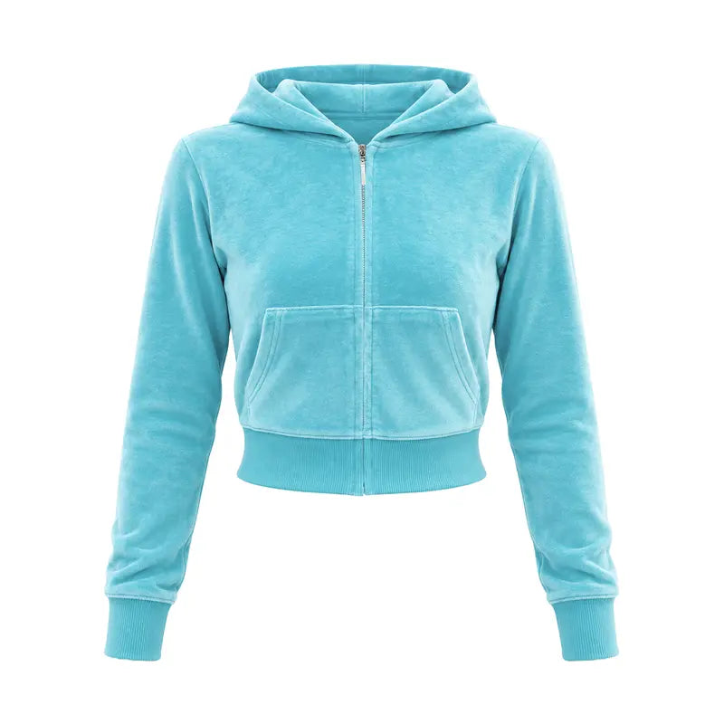 FDR Women's Candy Color Long Sleeve Top, Tank Top, and Low Rise Flare Pants Three-Piece Set - Fitted Y2K Casual Outfit