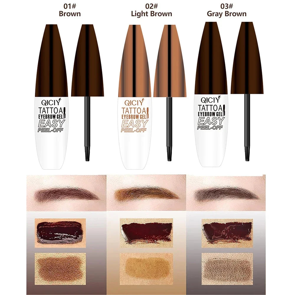 3-Day Peel-Off Brow Tint Gel – Smudge-Proof Waterproof