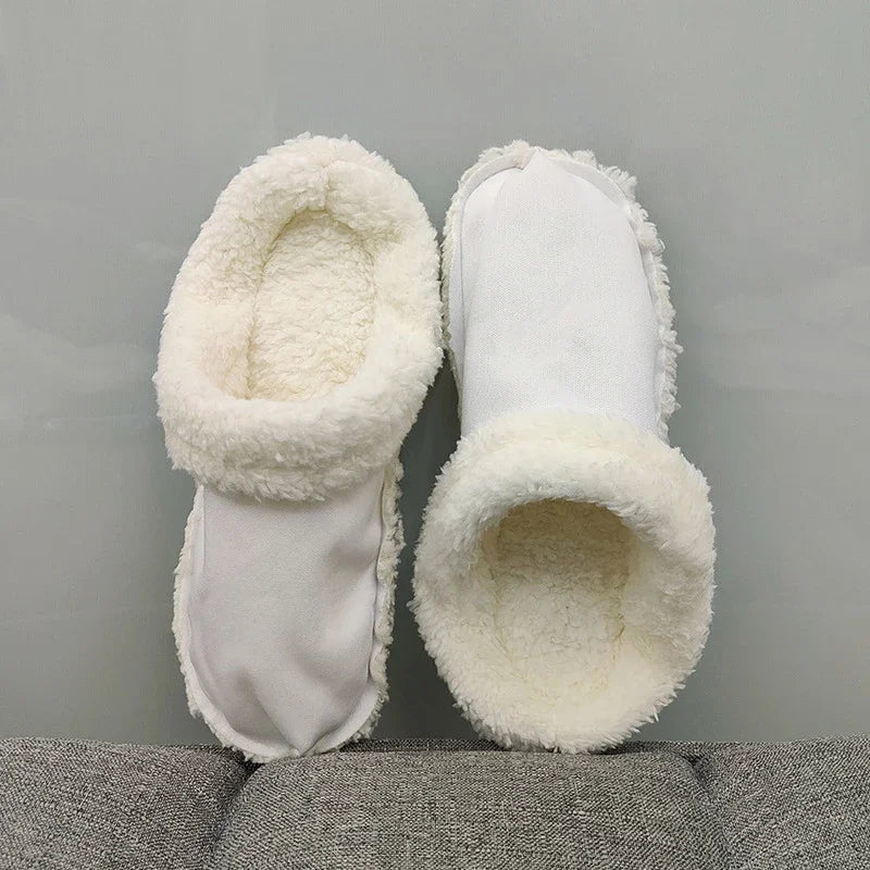 Cozy Plush Shoe Liner Covers – Winter Warm Detachable Inserts