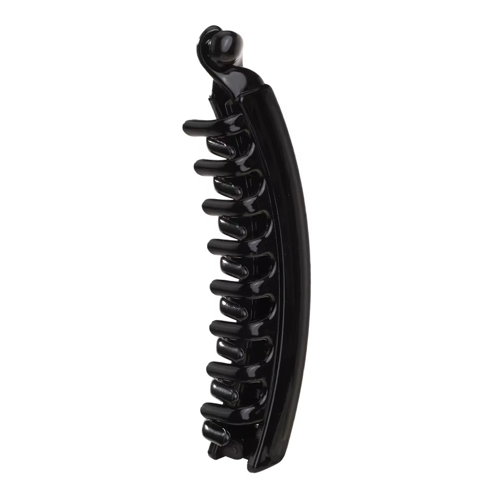 Banana & Fish Claw Hair Clip – Playful Ponytail Twist Barrette