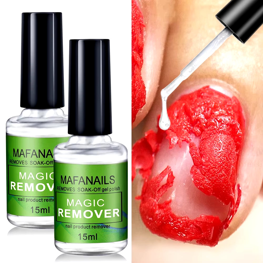 Magic Gel Polish Remover 15Ml – Fast Soak-Off Formula